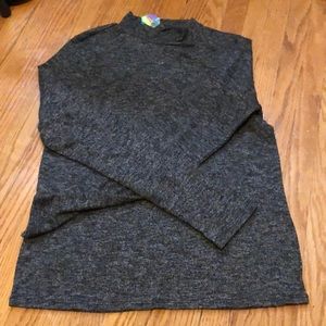 Grey turtleneck